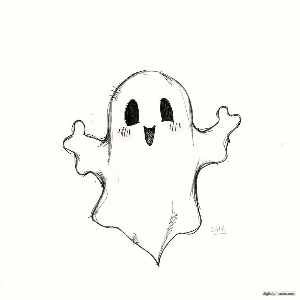 80 Drawing Ideas of Ghosts