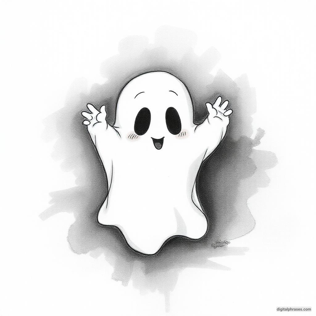 80 Drawing Ideas of Ghosts