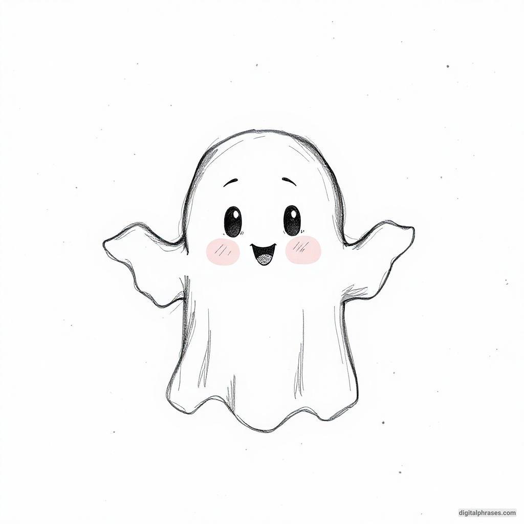 80 Drawing Ideas of Ghosts