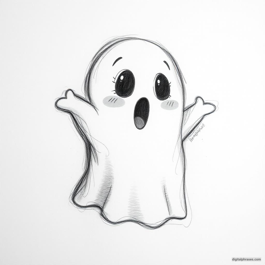 80 Drawing Ideas of Ghosts 80 Drawing Ideas of Ghosts