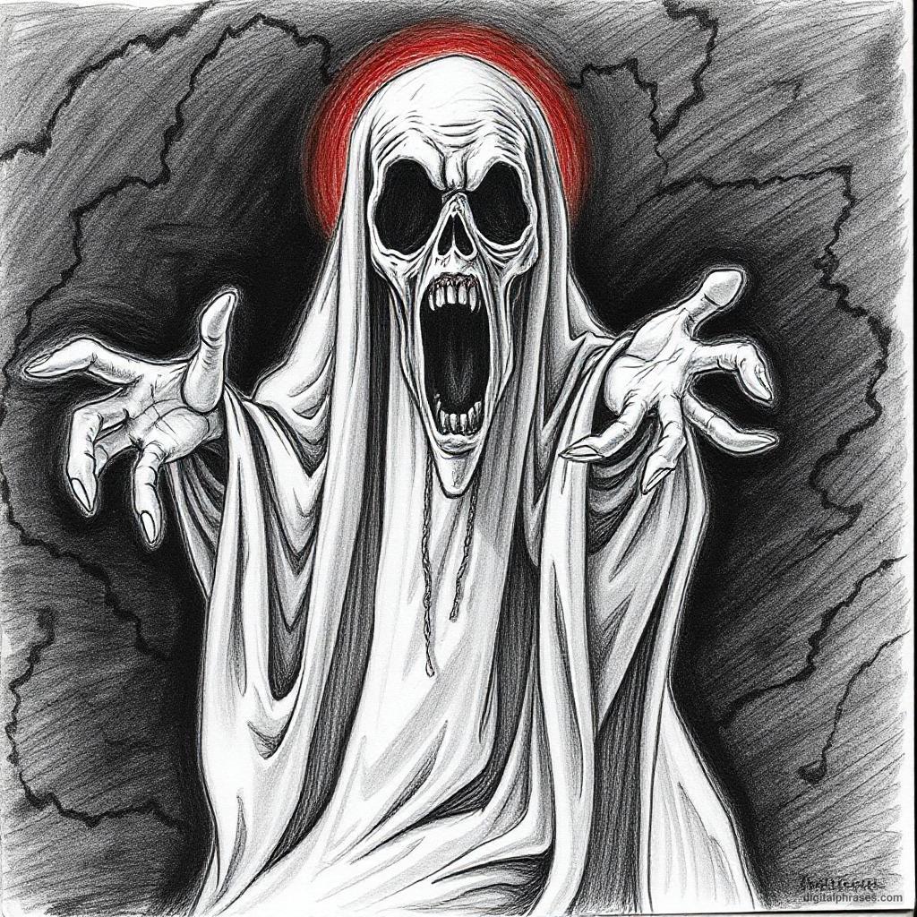 80 Drawing Ideas of Ghosts 80 Drawing Ideas of Ghosts