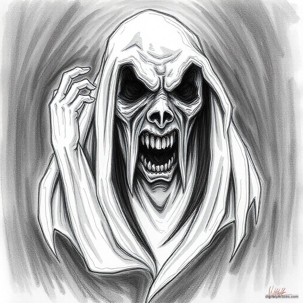 80 Drawing Ideas of Ghosts 80 Drawing Ideas of Ghosts