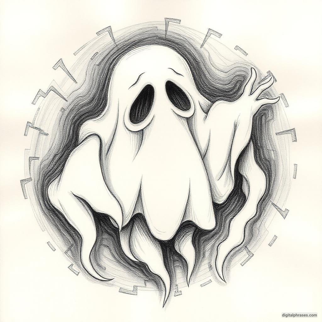 80 Drawing Ideas of Ghosts