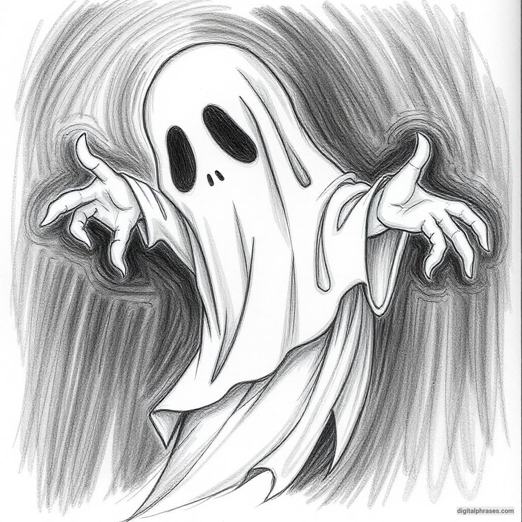 80 Drawing Ideas of Ghosts 80 Drawing Ideas of Ghosts