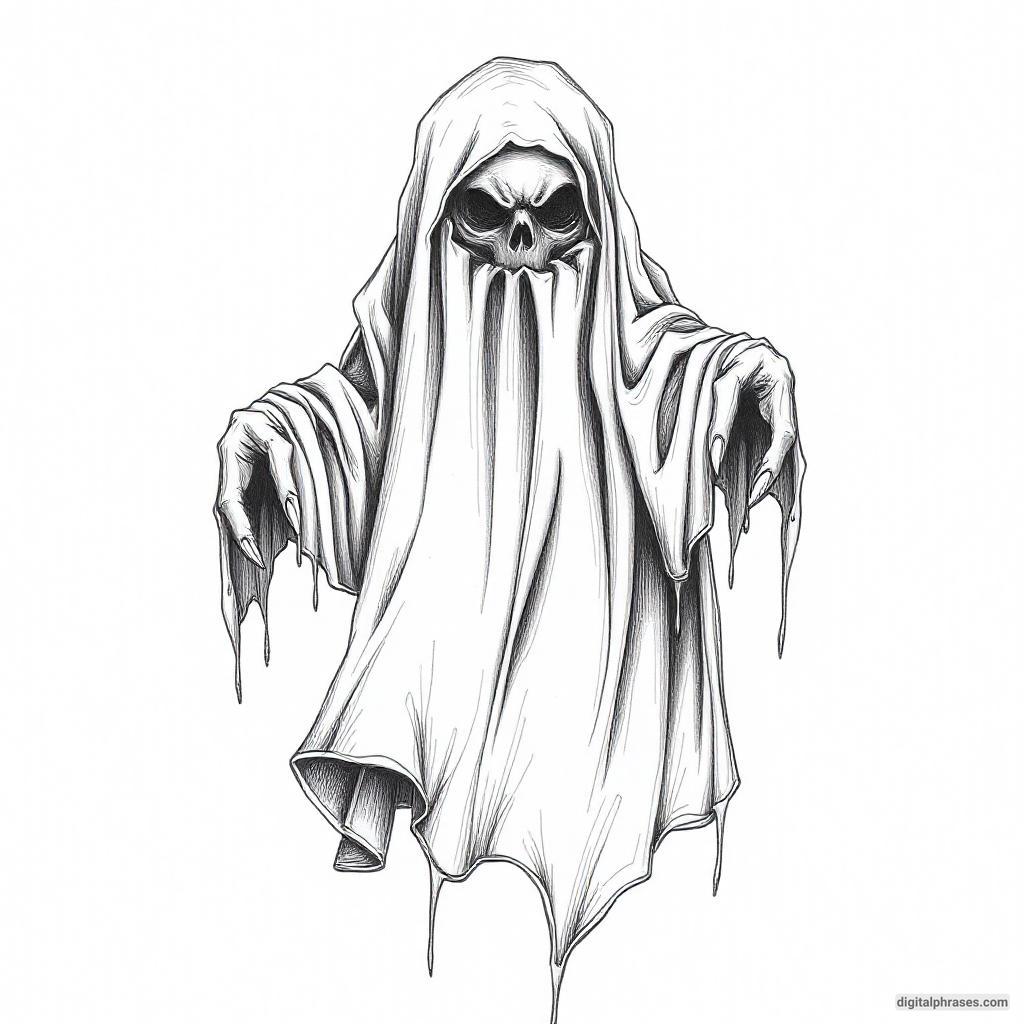 80 Drawing Ideas of Ghosts 80 Drawing Ideas of Ghosts