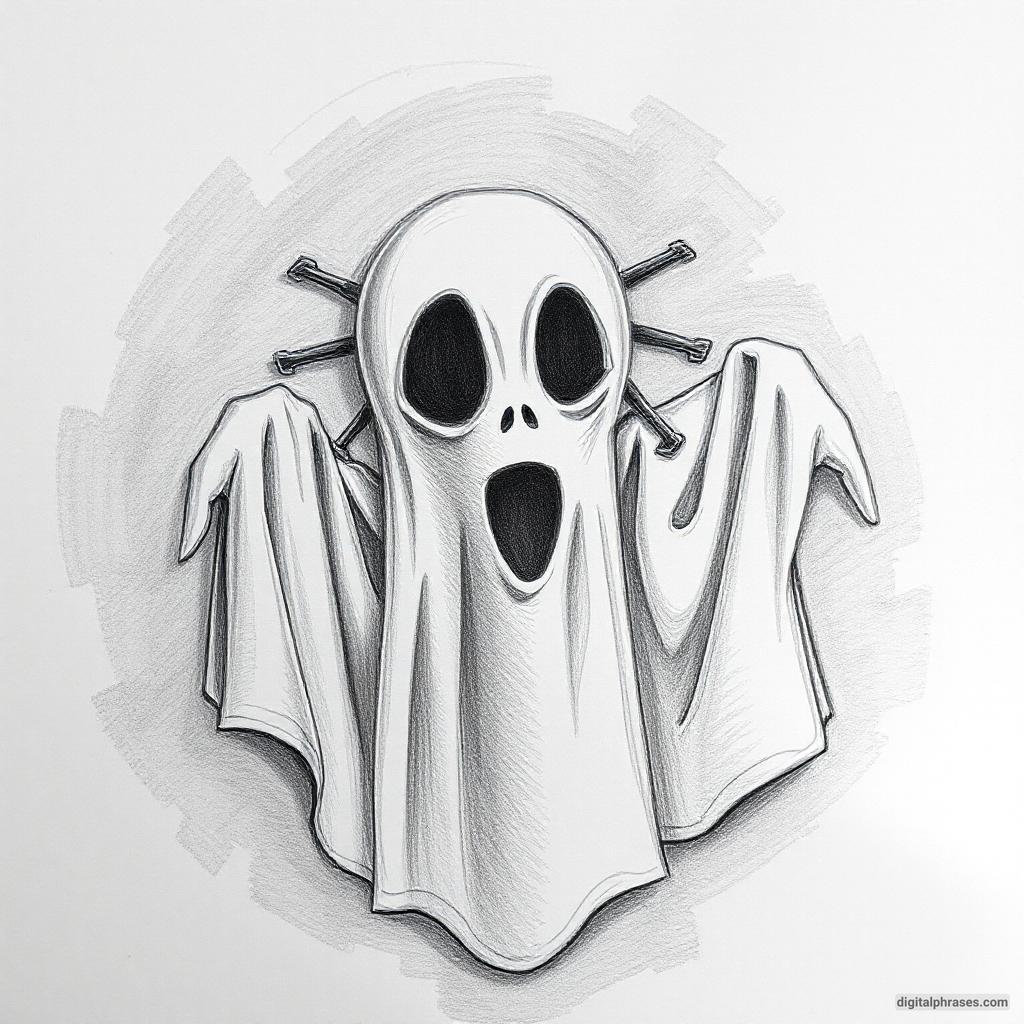 80 Drawing Ideas of Ghosts