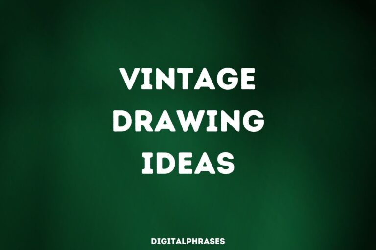 60 Vintage Drawing Ideas