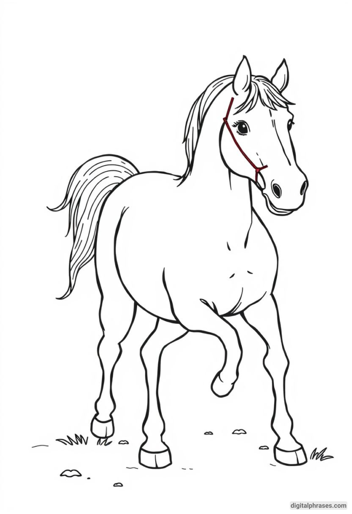 60 Horse Coloring Pages For Kids, Adults and Toddlers (Free PDF Printables)