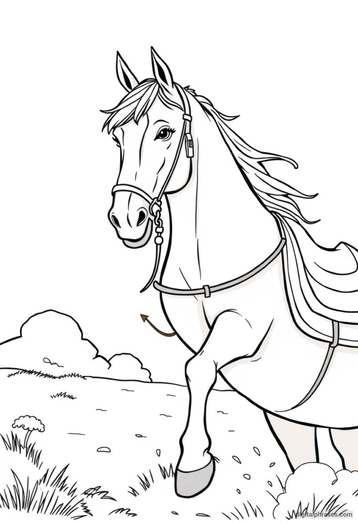 60 Horse Coloring Pages For Kids, Adults and Toddlers (Free PDF Printables)