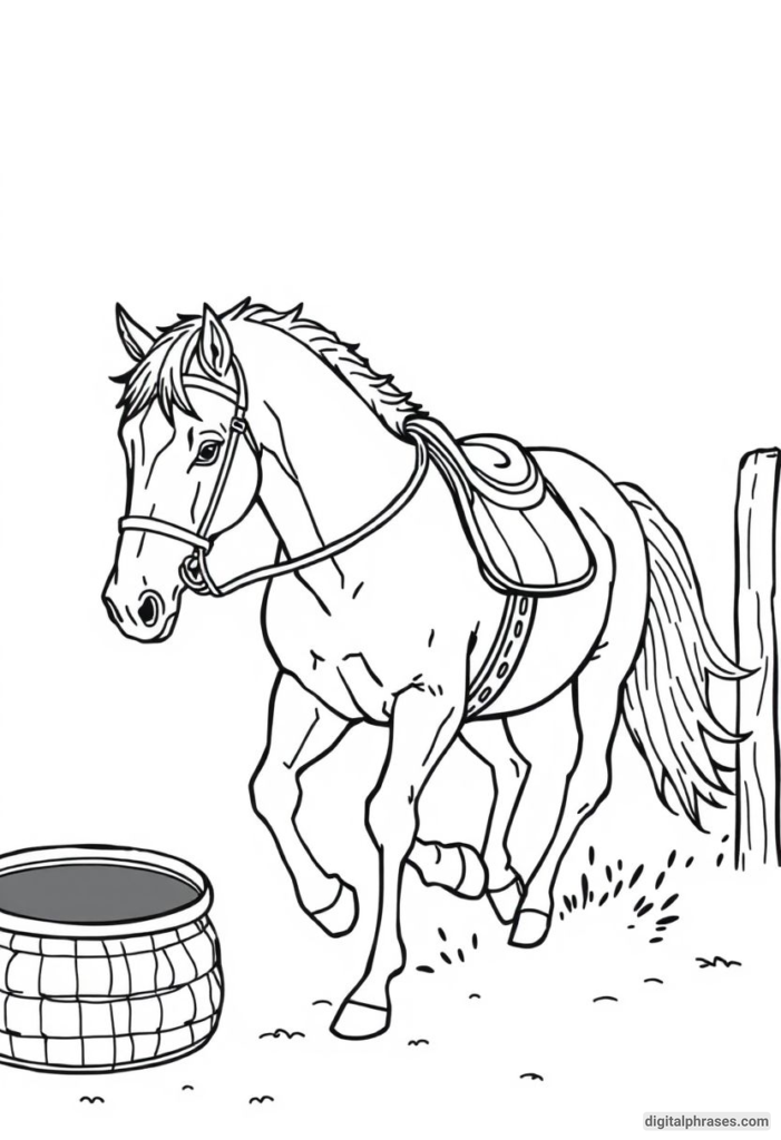 60 Horse Coloring Pages For Kids, Adults and Toddlers (Free PDF Printables)