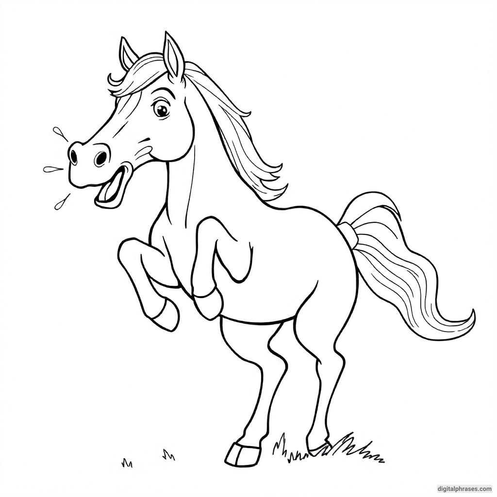 60 Horse Coloring Pages For Kids, Adults and Toddlers (Free PDF Printables)