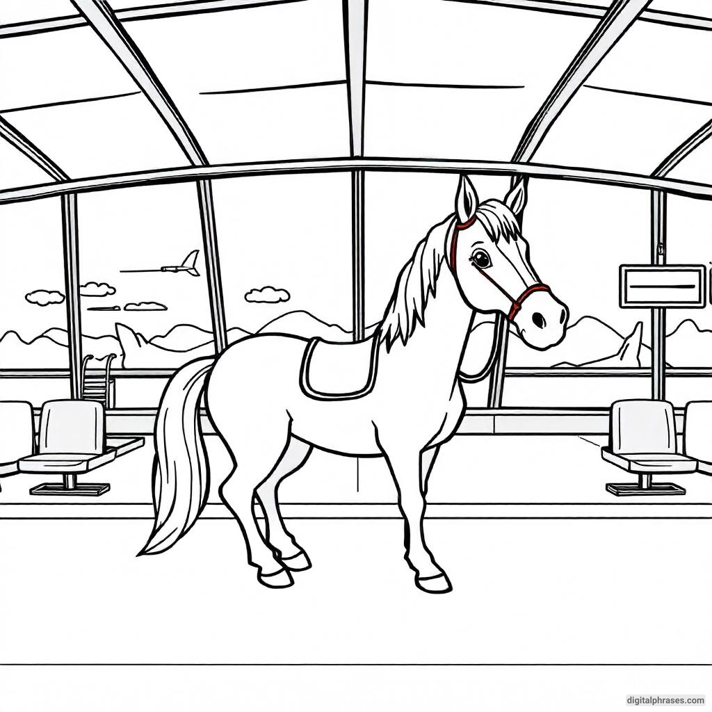 60 Horse Coloring Pages For Kids, Adults and Toddlers (Free PDF Printables)