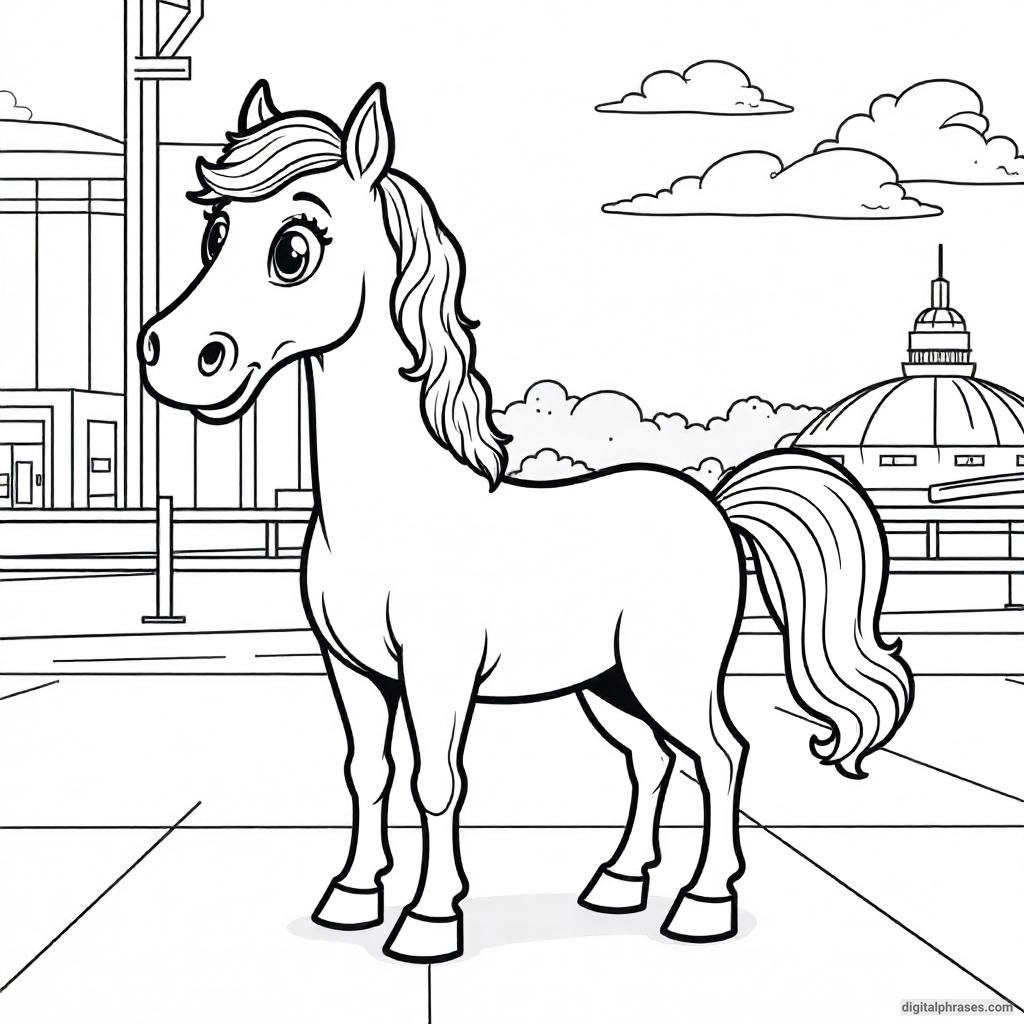 60 Horse Coloring Pages For Kids, Adults and Toddlers (Free PDF Printables)