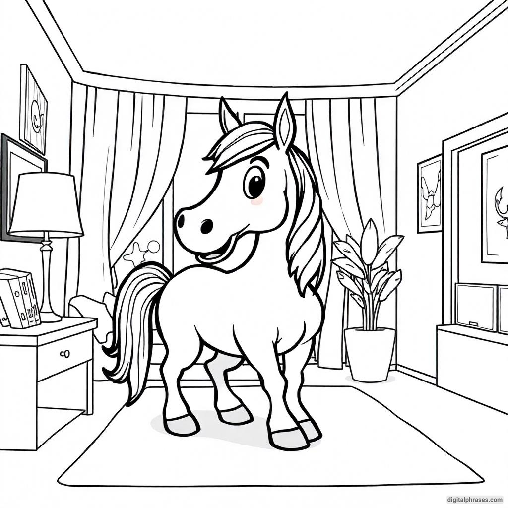 60 Horse Coloring Pages For Kids, Adults and Toddlers (Free PDF Printables)