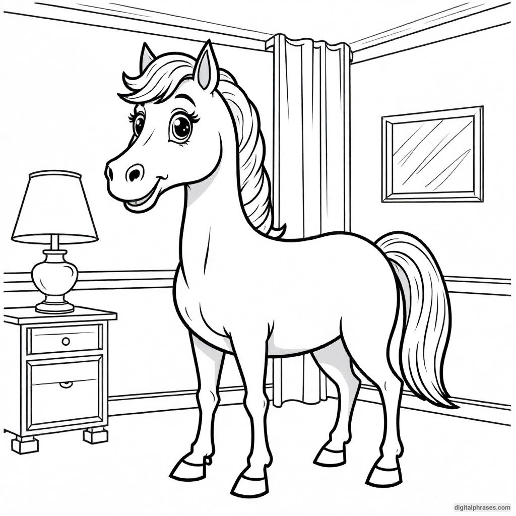 60 Horse Coloring Pages For Kids, Adults and Toddlers (Free PDF Printables)