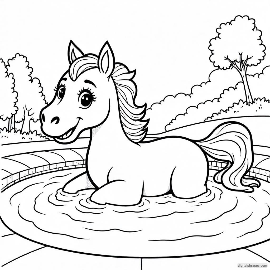 60 Horse Coloring Pages For Kids, Adults and Toddlers (Free PDF Printables)