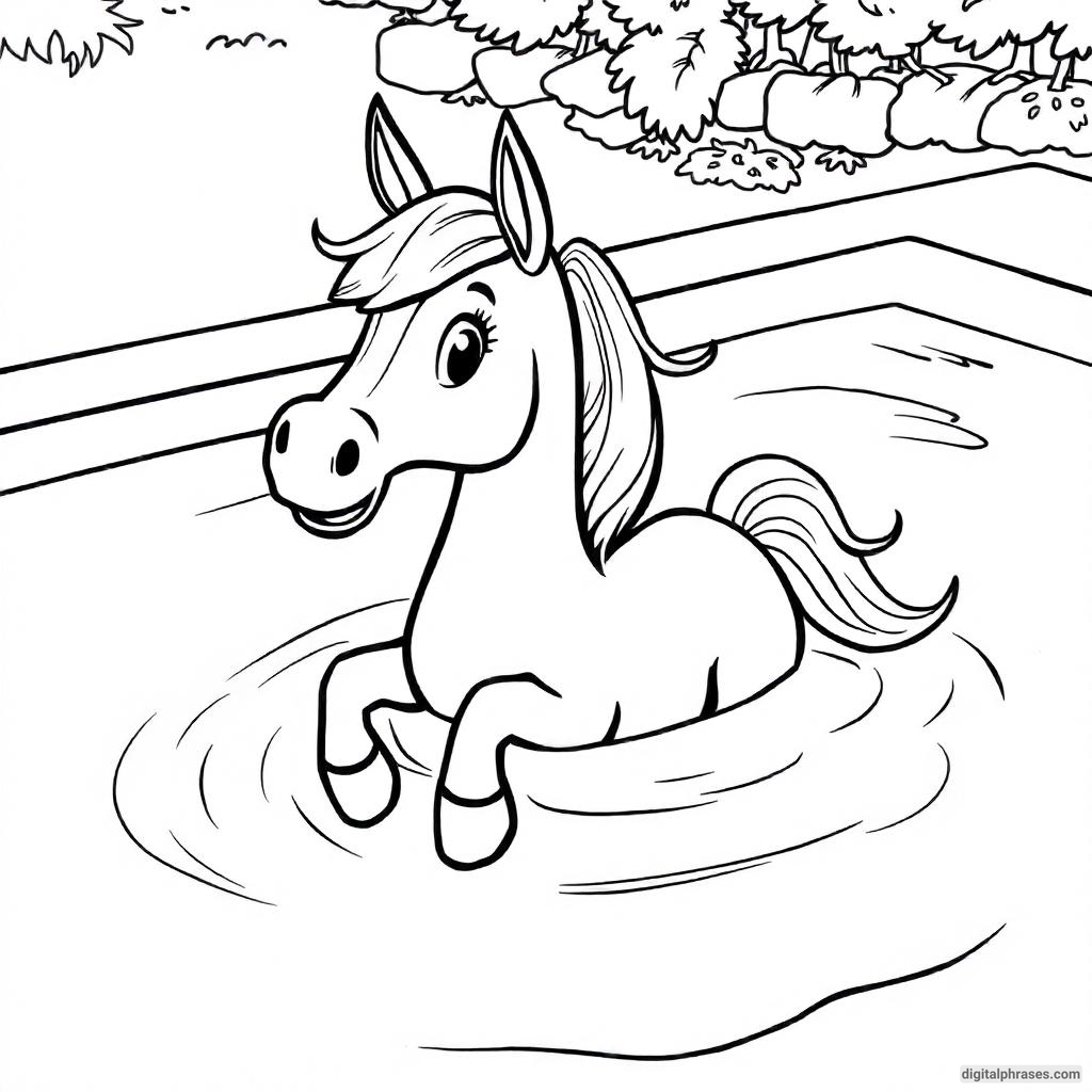 60 Horse Coloring Pages For Kids, Adults and Toddlers (Free PDF Printables)