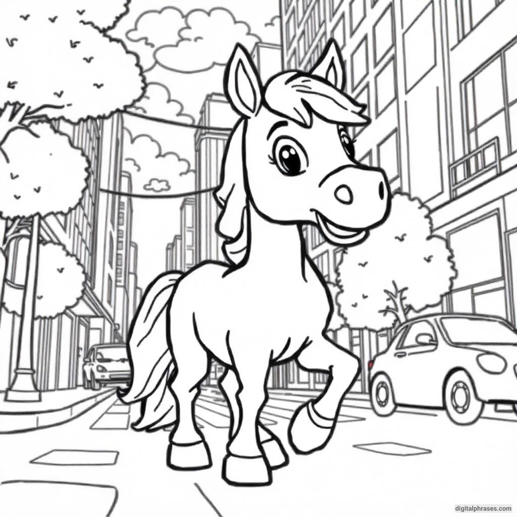 60 Horse Coloring Pages For Kids, Adults and Toddlers (Free PDF Printables)