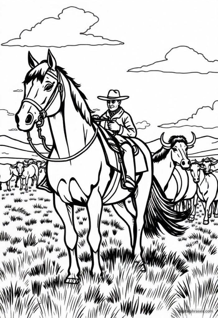 60 Horse Coloring Pages For Kids, Adults and Toddlers (Free PDF Printables)