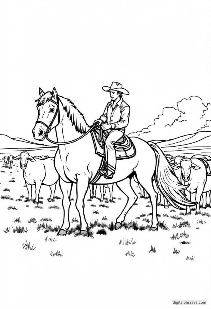 60 Horse Coloring Pages For Kids, Adults and Toddlers (Free PDF Printables)