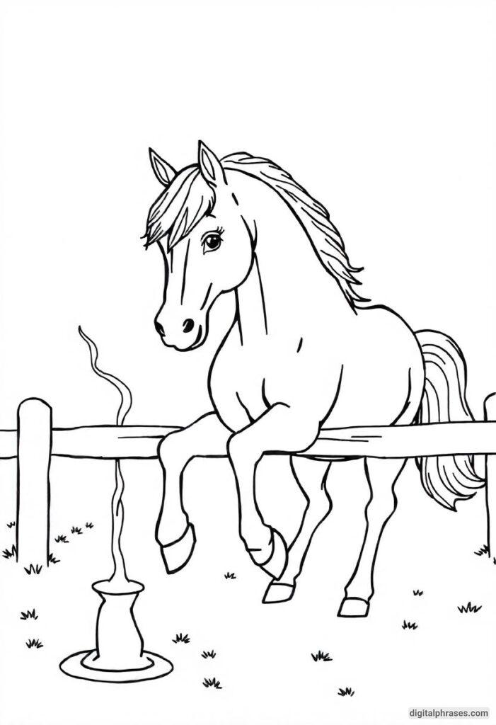 60 Horse Coloring Pages For Kids, Adults and Toddlers (Free PDF Printables)