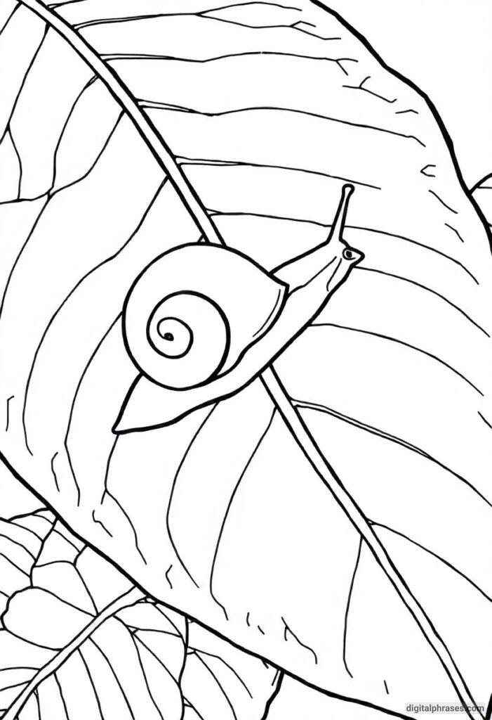 43 Snail Coloring Pages With Free PDF Printables