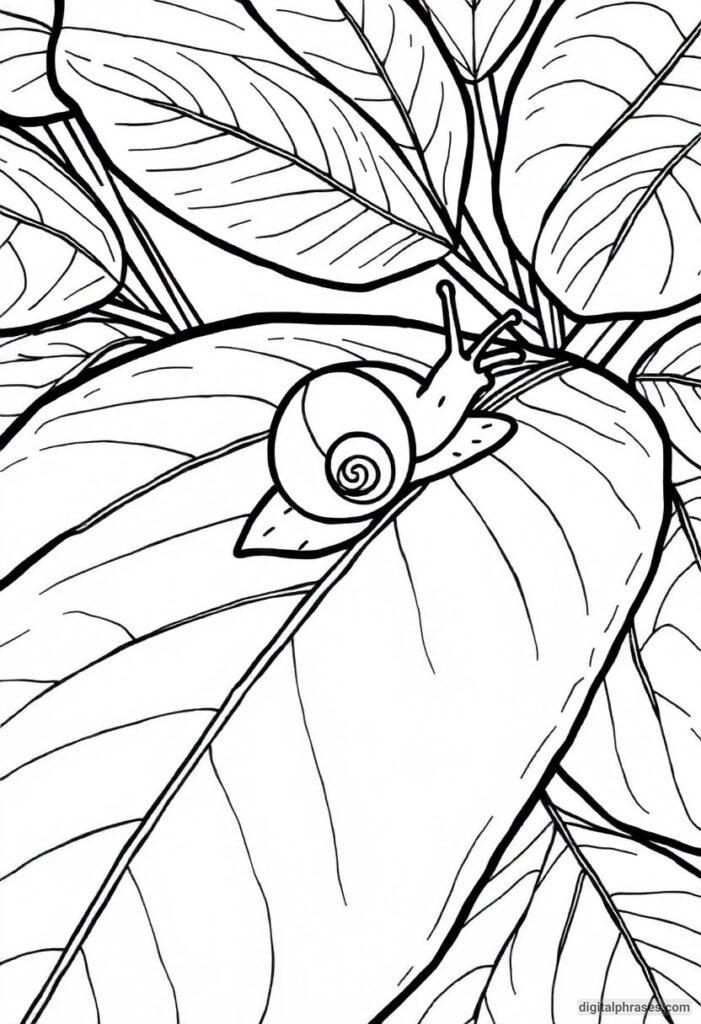 43 Snail Coloring Pages With Free PDF Printables