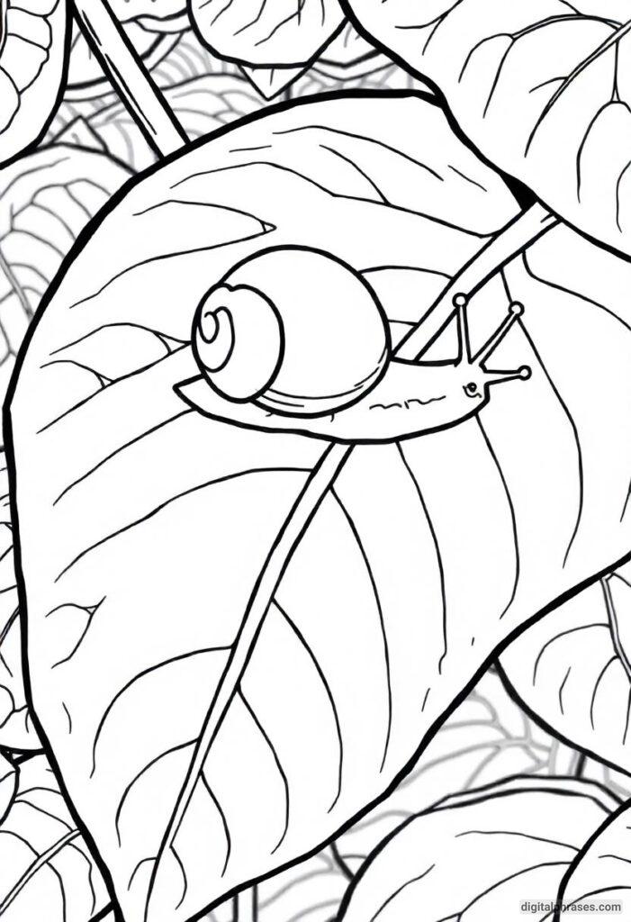 43 Snail Coloring Pages With Free PDF Printables