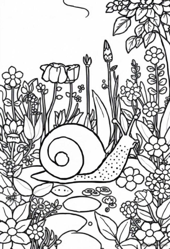 43 Snail Coloring Pages With Free PDF Printables 43 Snail Coloring Pages With Free PDF Printables