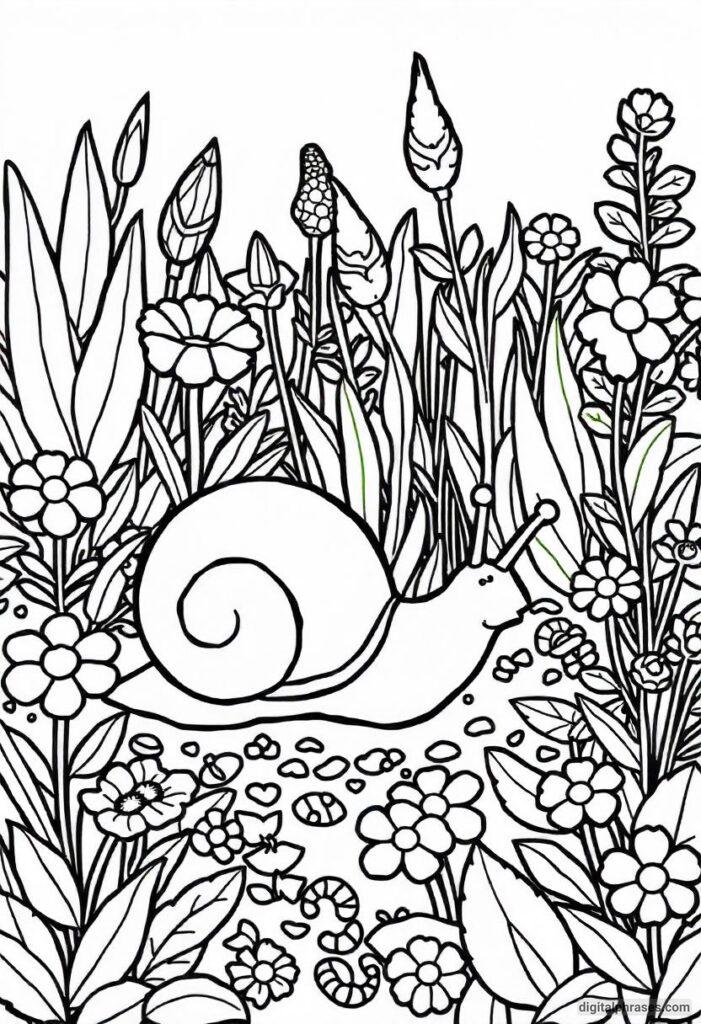 43 Snail Coloring Pages With Free PDF Printables 43 Snail Coloring Pages With Free PDF Printables