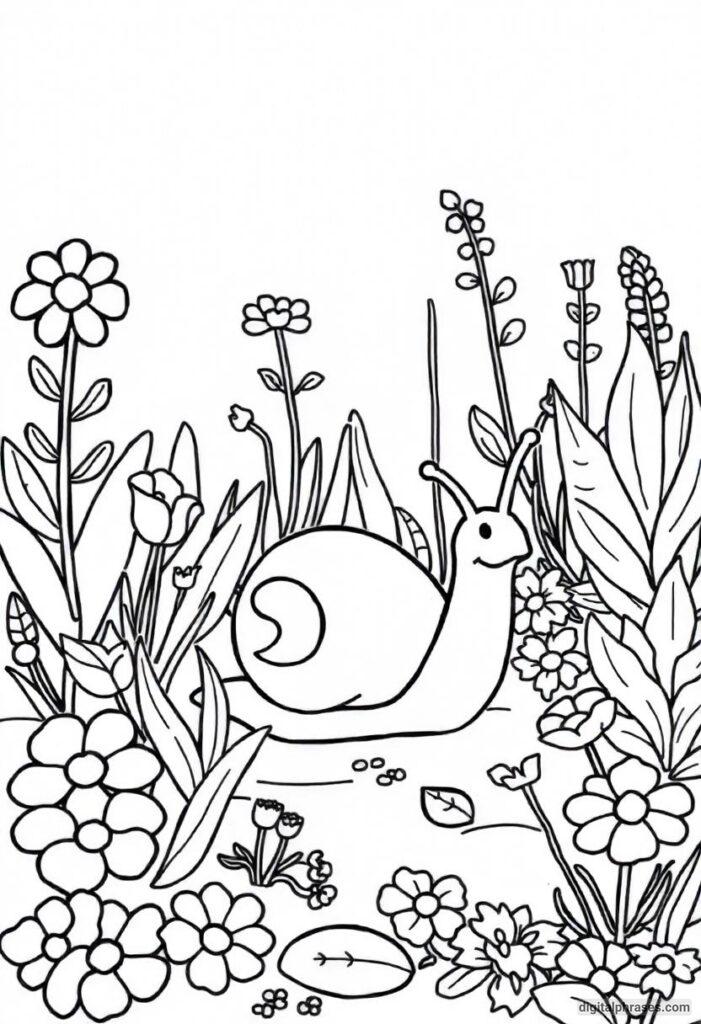 43 Snail Coloring Pages With Free PDF Printables 43 Snail Coloring Pages With Free PDF Printables