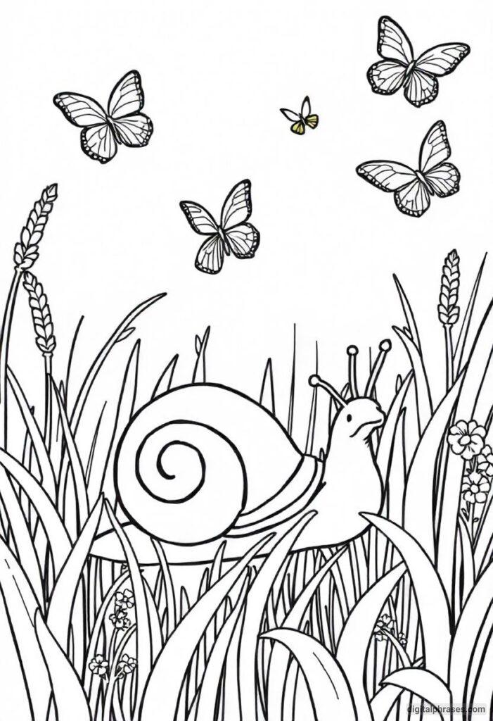 43 Snail Coloring Pages With Free PDF Printables 43 Snail Coloring Pages With Free PDF Printables
