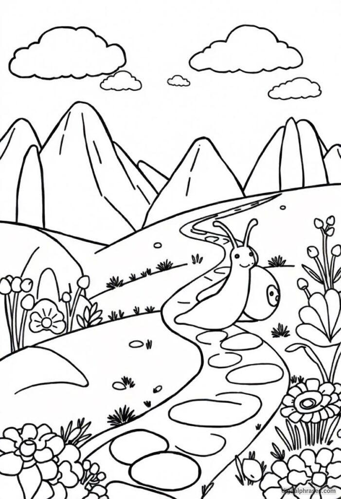 43 Snail Coloring Pages With Free PDF Printables