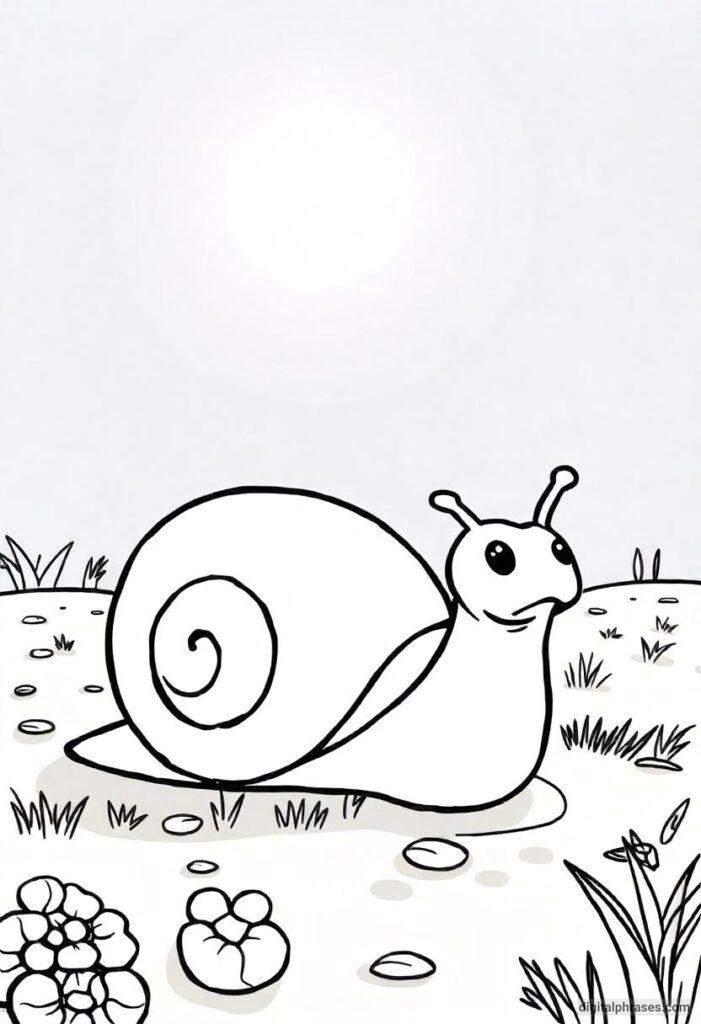 43 Snail Coloring Pages With Free PDF Printables