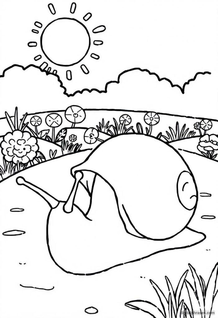 43 Snail Coloring Pages With Free PDF Printables