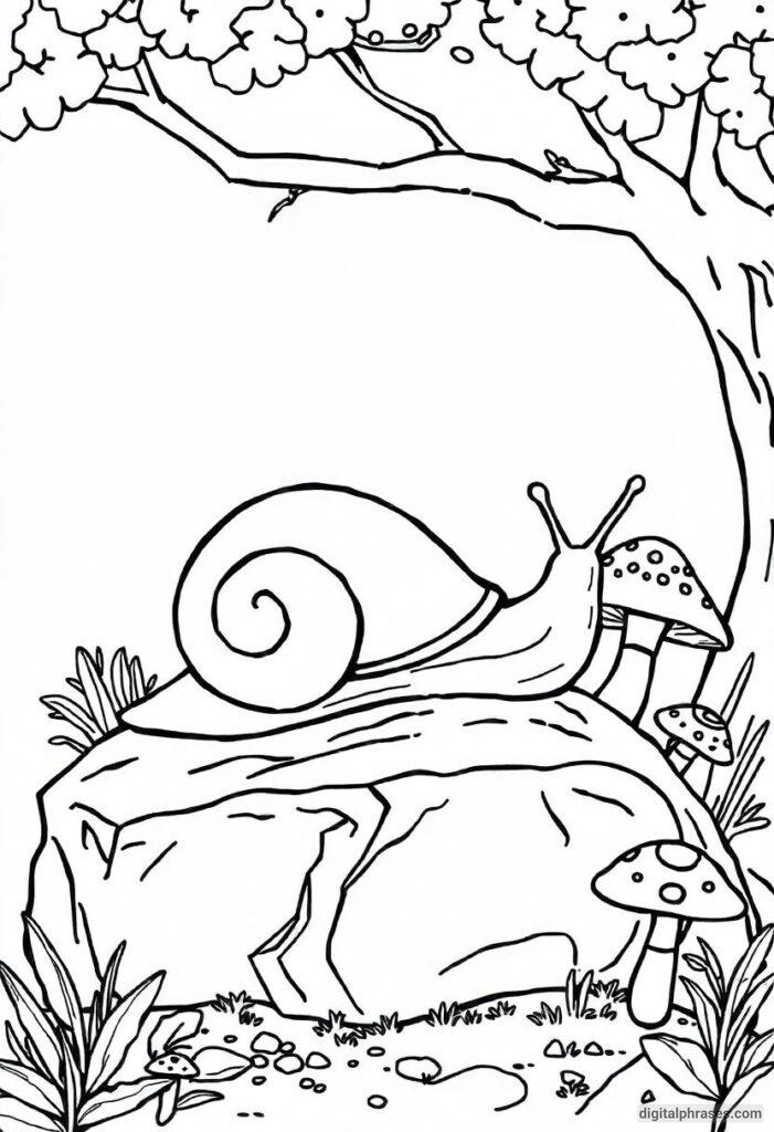 43 Snail Coloring Pages With Free PDF Printables