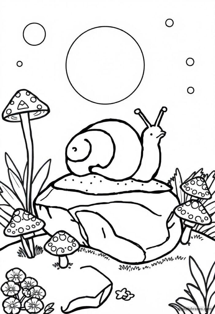 43 Snail Coloring Pages With Free PDF Printables