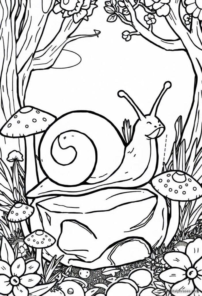 43 Snail Coloring Pages With Free PDF Printables