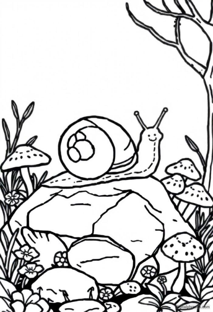 43 Snail Coloring Pages With Free PDF Printables