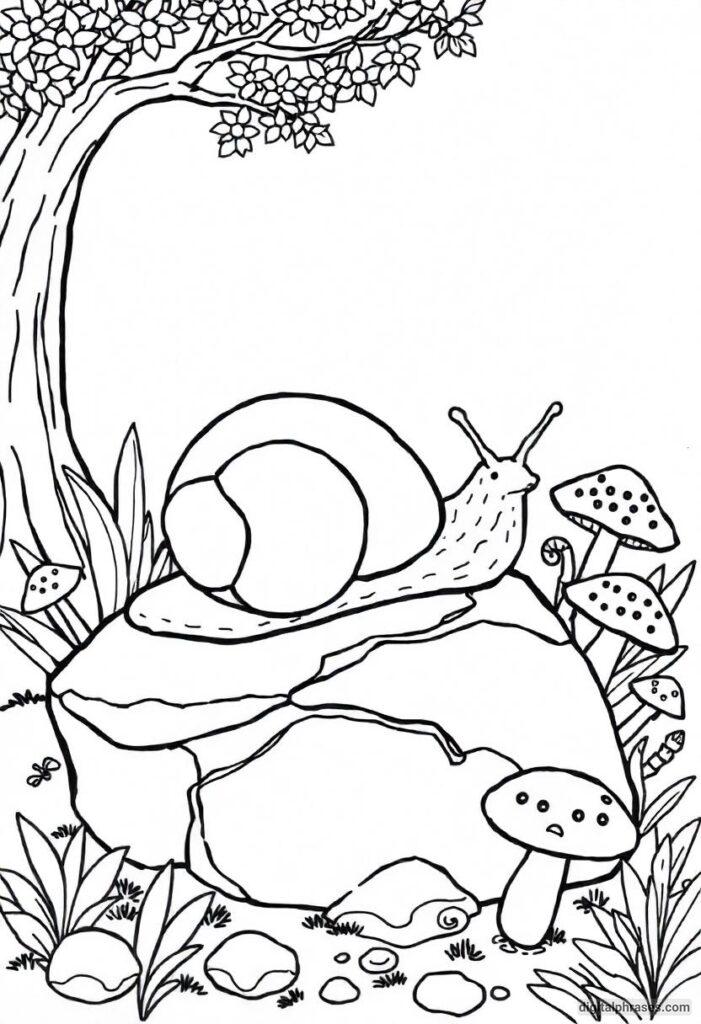 43 Snail Coloring Pages With Free PDF Printables 43 Snail Coloring Pages With Free PDF Printables