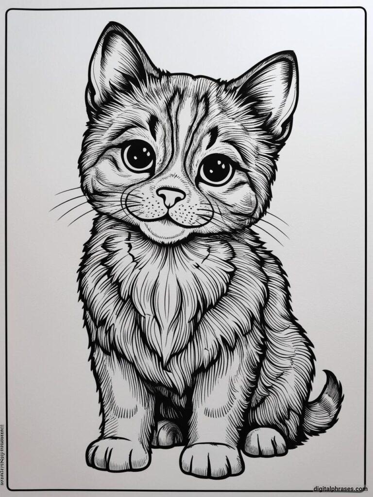 32 Domestic Animal Coloring Pages