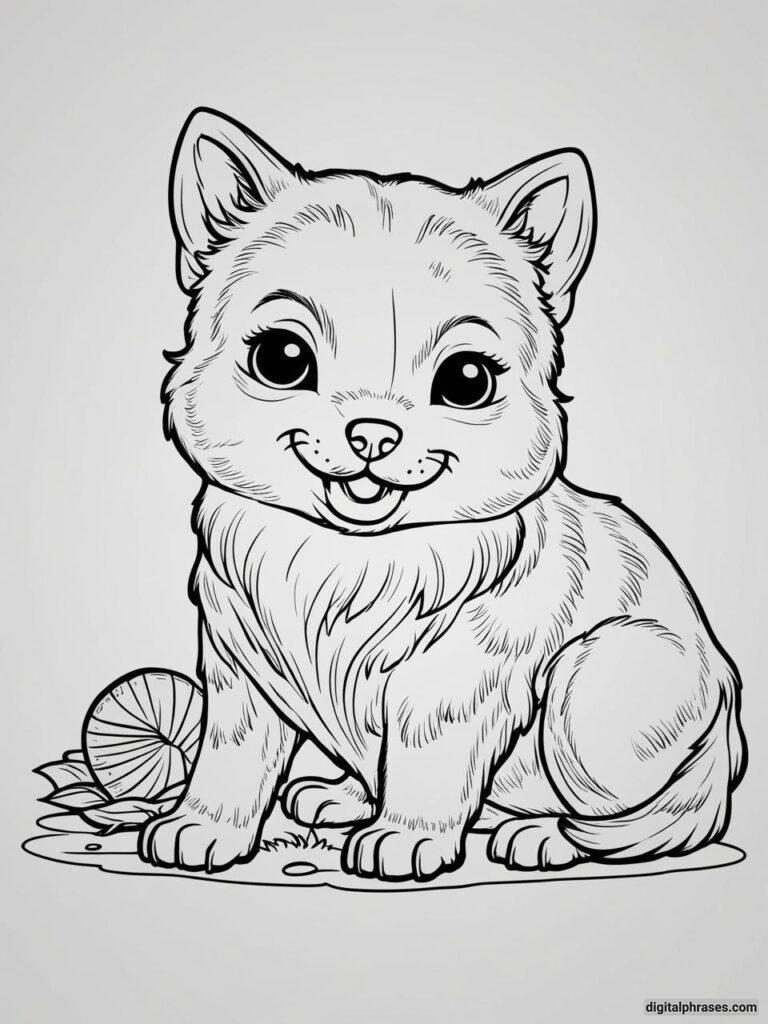 32 Domestic Animal Coloring Pages 32 Domestic Animal Coloring Pages
