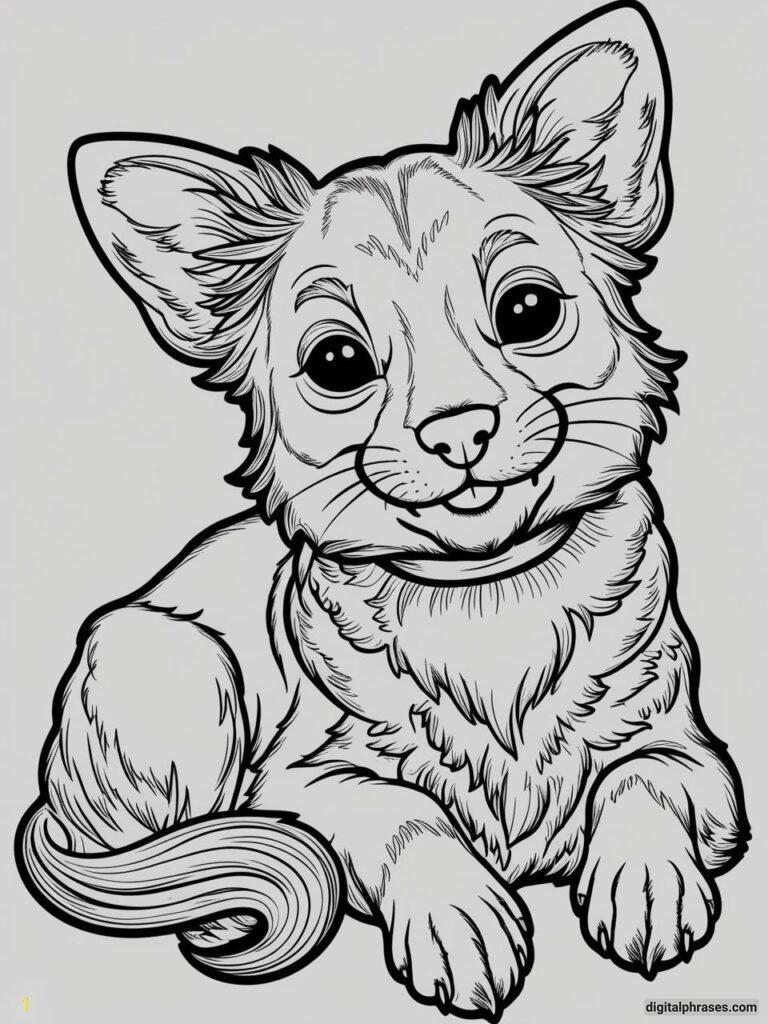32 Domestic Animal Coloring Pages 32 Domestic Animal Coloring Pages