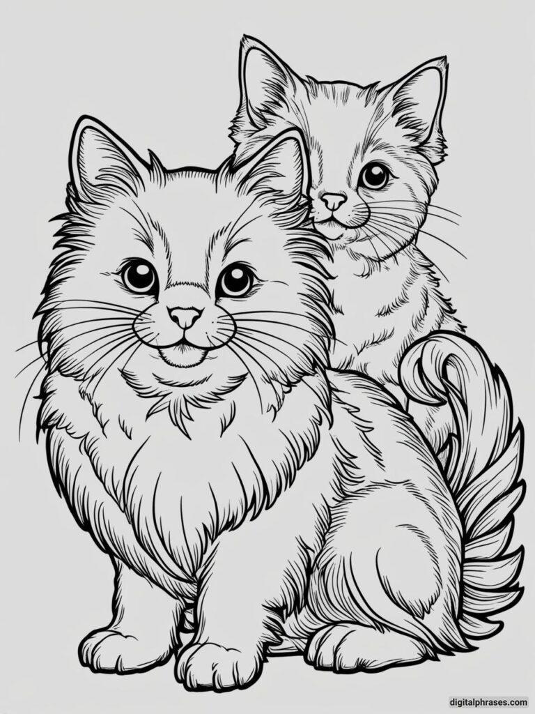 32 Domestic Animal Coloring Pages 32 Domestic Animal Coloring Pages
