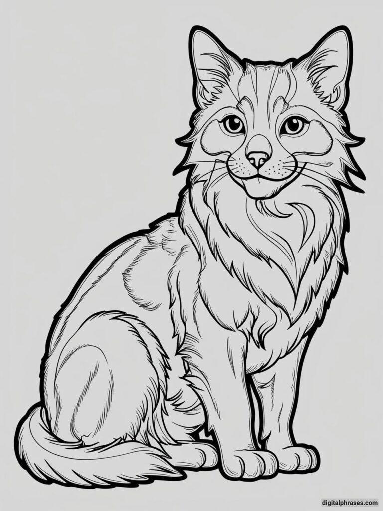 32 Domestic Animal Coloring Pages 32 Domestic Animal Coloring Pages