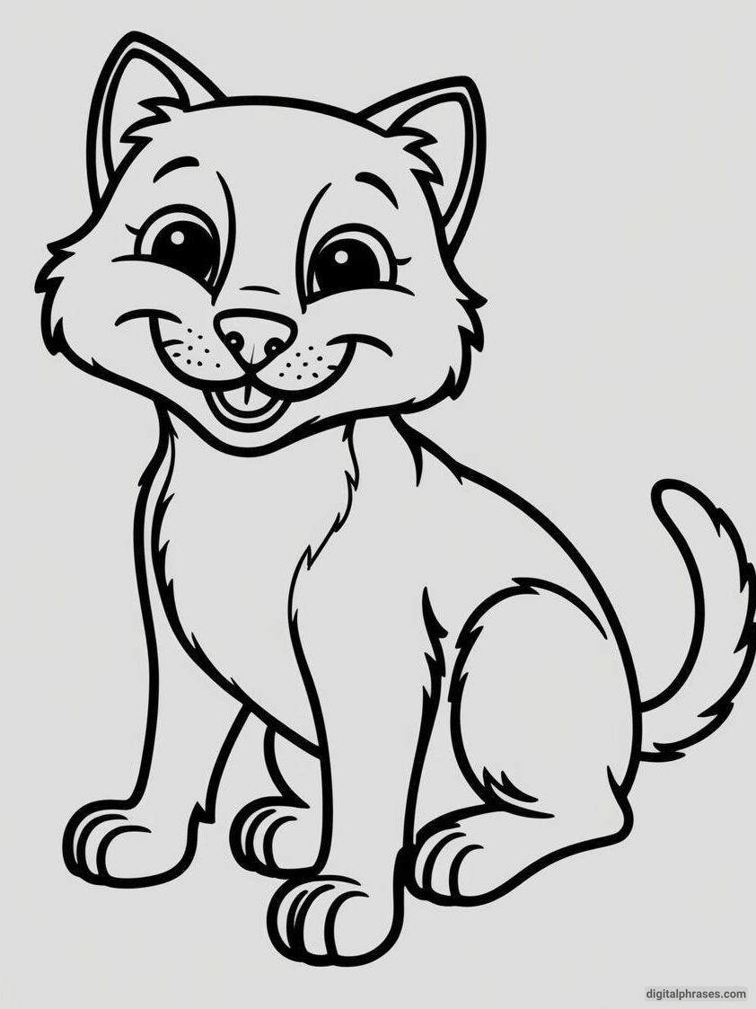 32 Domestic Animal Coloring Pages