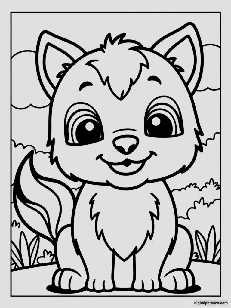 32 Domestic Animal Coloring Pages 32 Domestic Animal Coloring Pages