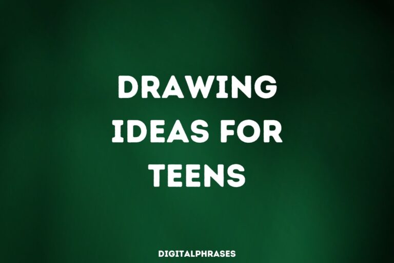 40 Drawing Ideas For Teens [Includes Easy, Cute and Creative Ones]