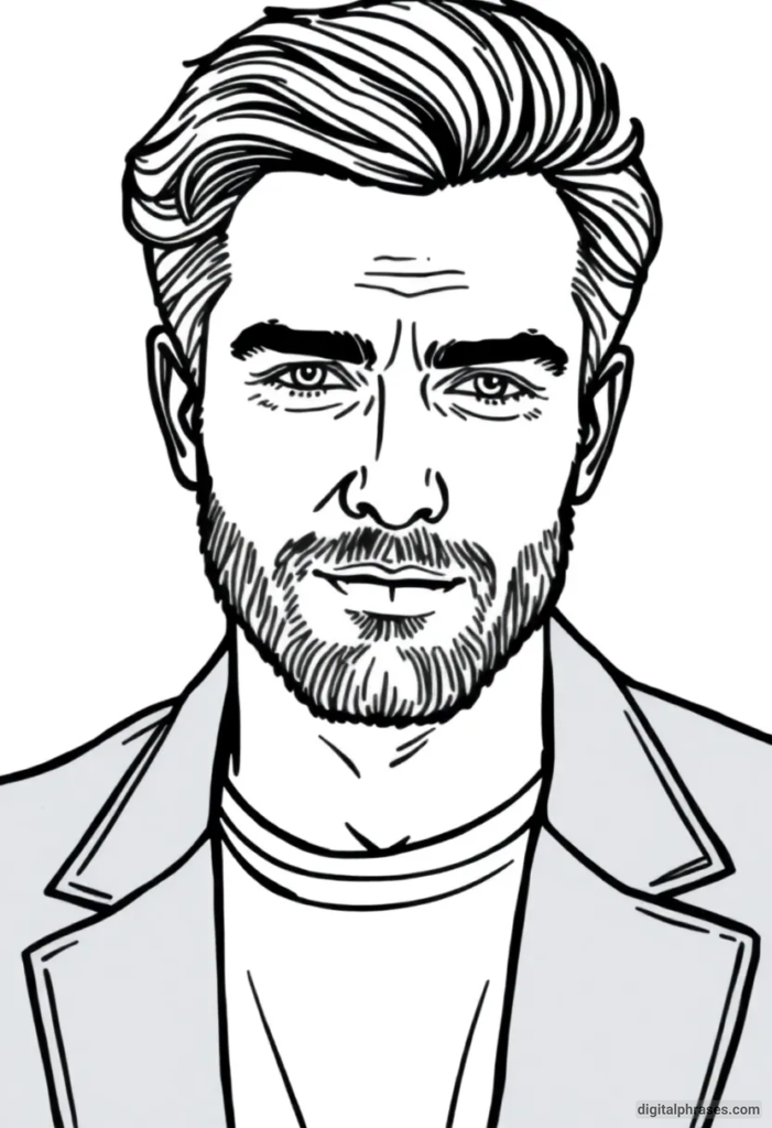 130 Coloring Pages Of People [Contains Pages For Kids, Adults, Teens, Beautiful People and Much More]