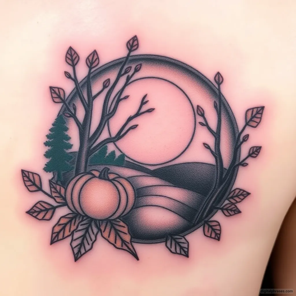 34 Fall Tattoo Designs For Females 34 Fall Tattoo Designs For Females